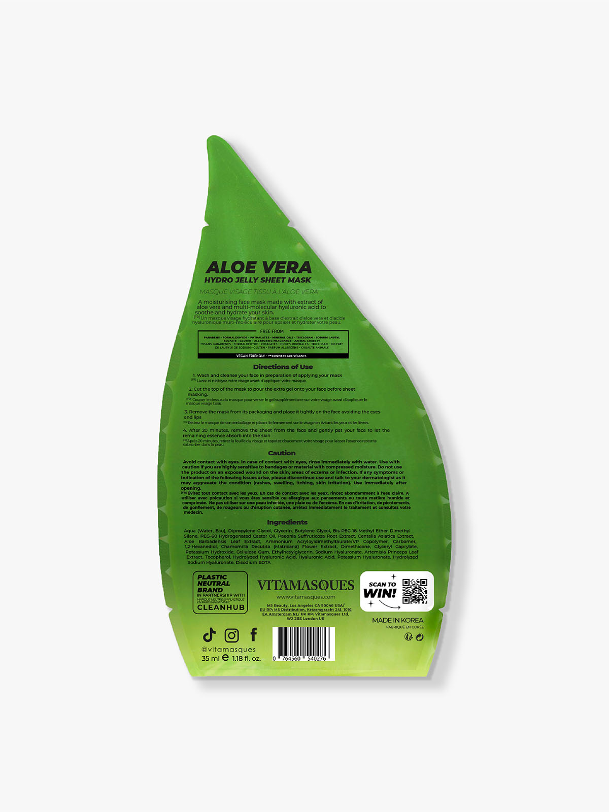 Aloe Vera Hydro Jelly Sheet Mask