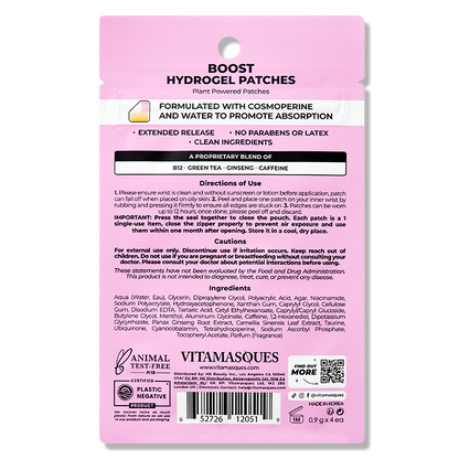 Boost Wellness - Hydrogel Energy Patches