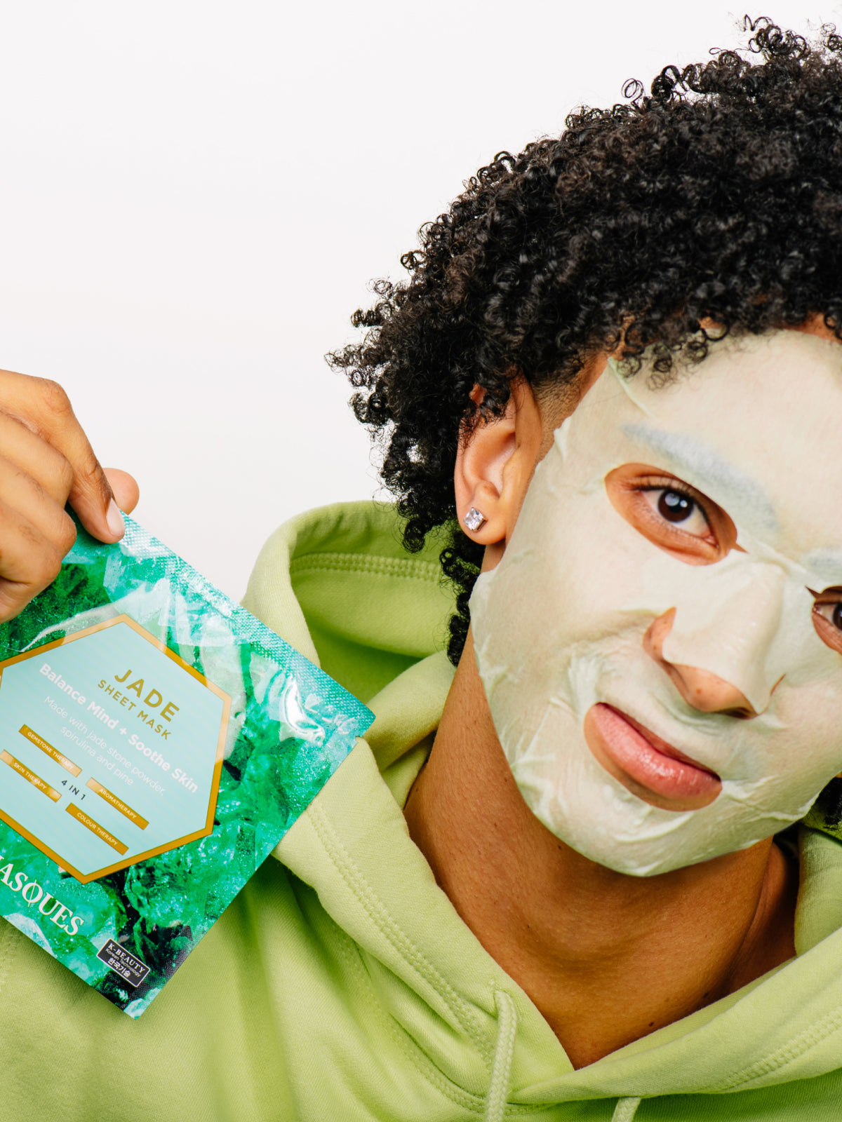 Jade Sheet Face Mask