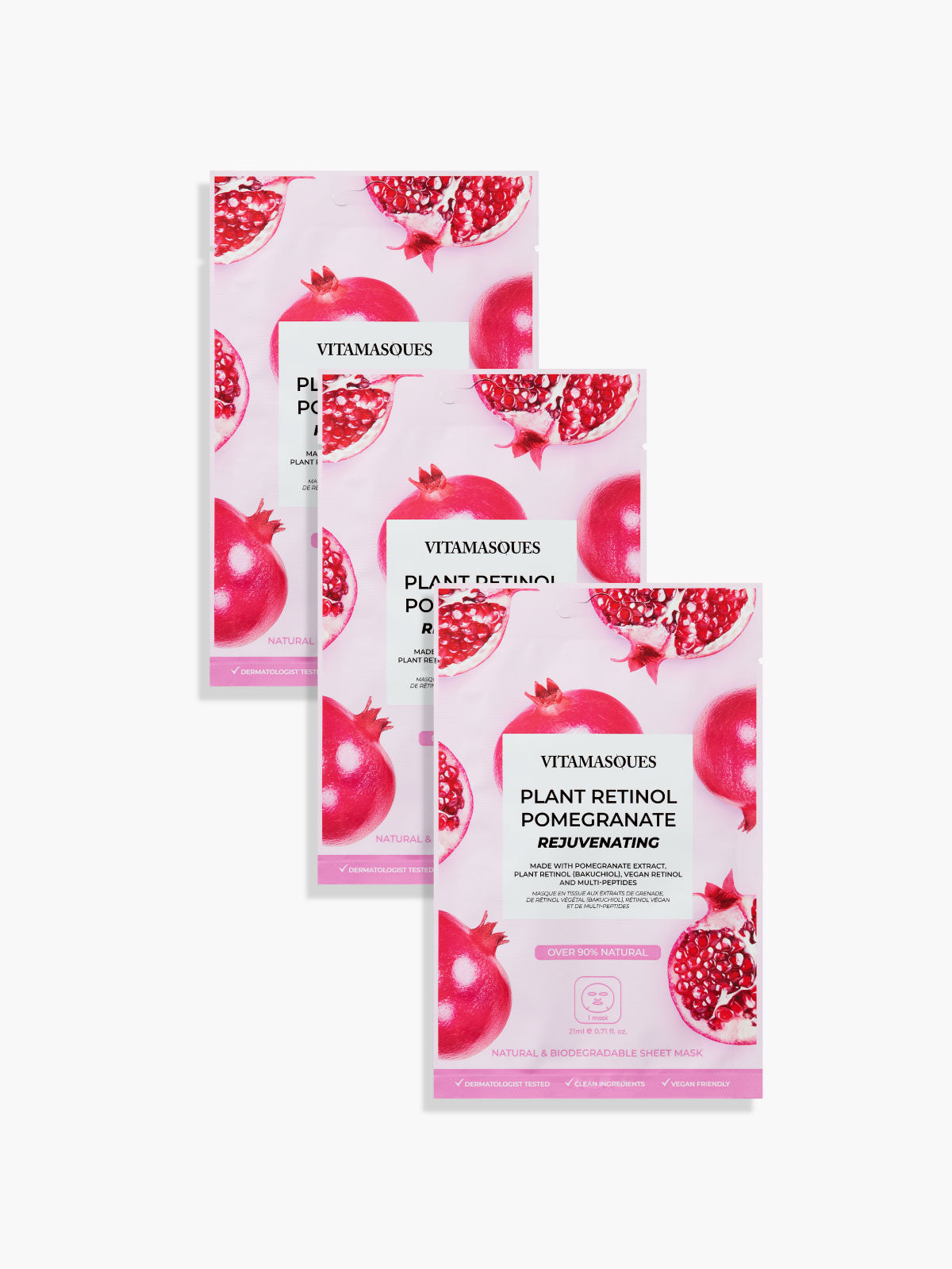 Retinol Pomegranate Face Sheet Mask