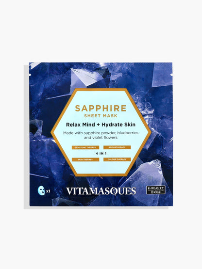 Sapphire Face Sheet Mask